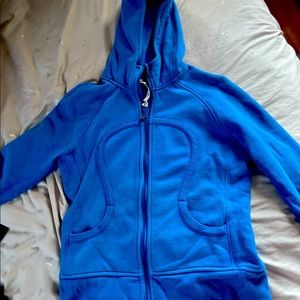 Lululemon blue zip up